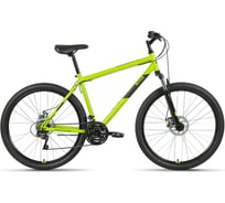 Велосипед горный ALTAIR MTB HT 27.5 2.0 D (27.5", 21 скорость) 2022 г, зеленый/черный RBK22AL27141