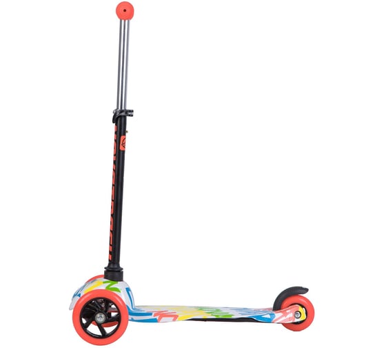 Самокат-кикборд NOVATRACK белый 120H.DISCOKIDS.WMC8
