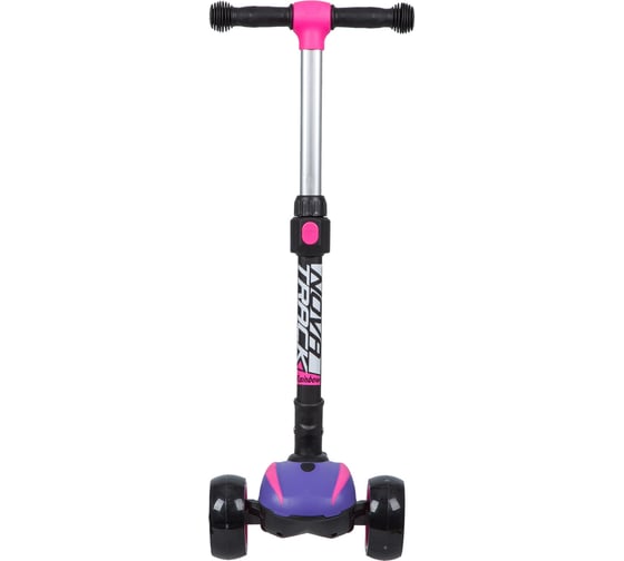Подростковый самокат-кикборд NOVATRACK 120CGP.RAINBOW.VT20