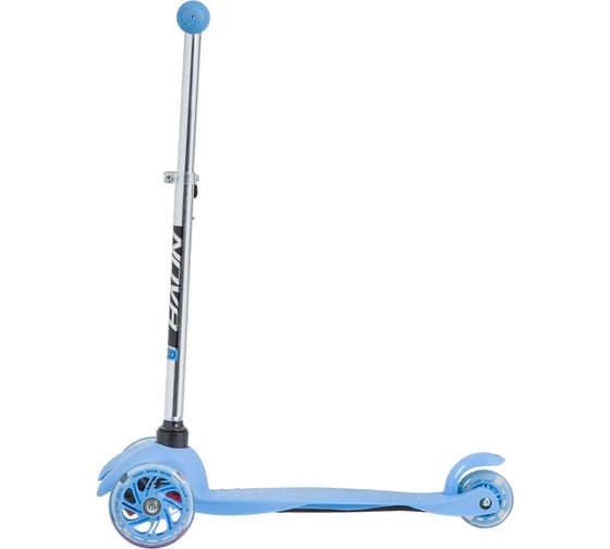 Детский самокат-кикборд NOVATRACK Basic 120H.DISCOKIDS.BL20