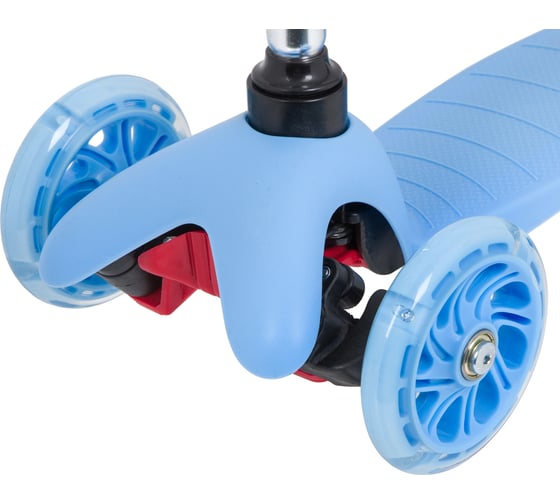 Детский самокат-кикборд NOVATRACK Basic 120H.DISCOKIDS.BL20