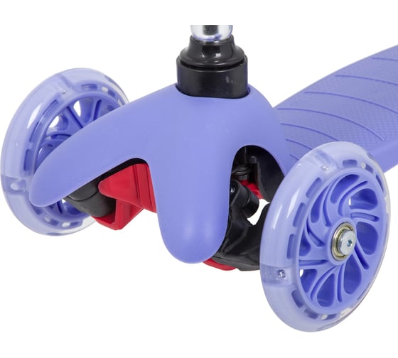 Детский самокат-кикборд NOVATRACK Basic 120H.DISCOKIDS.VL20