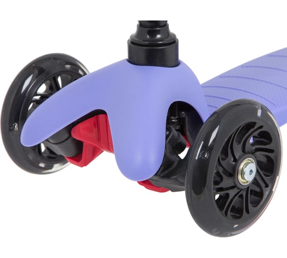 Детский самокат-кикборд NOVATRACK Basic 120H.DISCOKIDS.BVL20