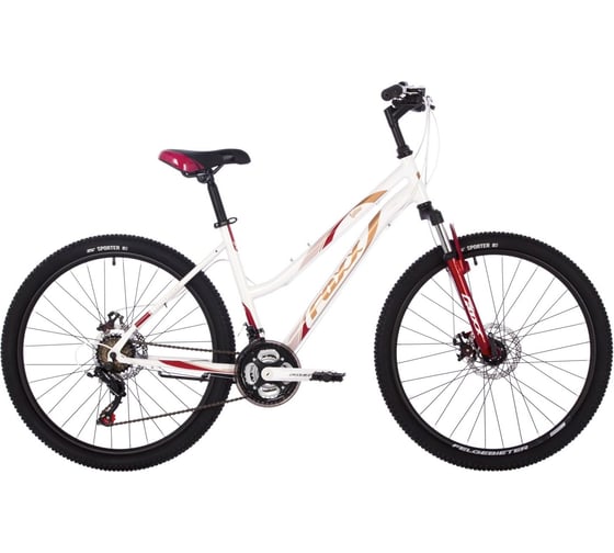 Велосипед FOXX LATINA 26", белый, сталь, размер 15" 26SHD.LATINA.15WH4