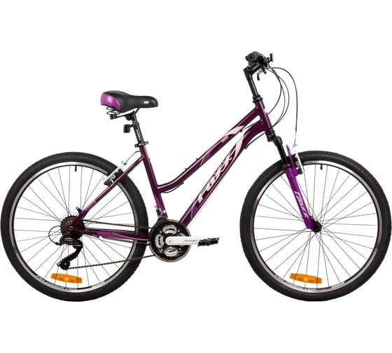 Велосипед FOXX SALSA 26", фиолетовый, сталь, размер 19" 26SHV.SALSA.19VT4