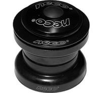 Рулевая колонка NECO H846 1-1/8"х34х30 мм, Н 28.6 мм, подшипник 5/32"х22x2 pcs, черная HQ-0015897