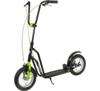 Внедорожный самокат NOVATRACK STAMP N1, черный 12STAMPN1.BK20