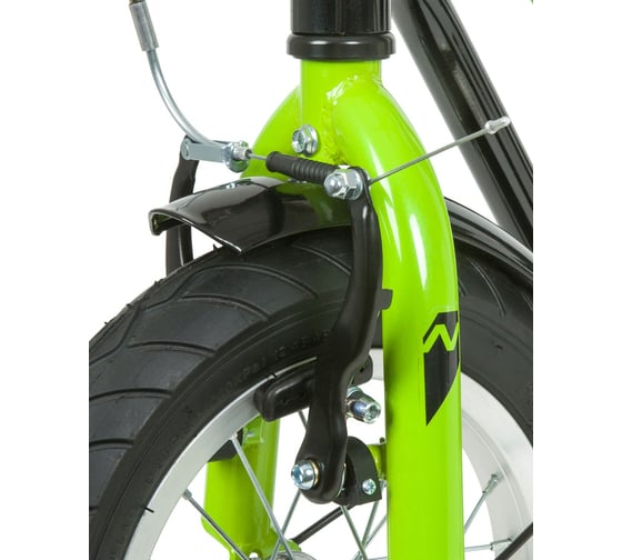 Внедорожный самокат NOVATRACK STAMP N1, черный 12STAMPN1.BK20