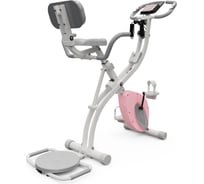 Велотренажер DFC X-Bike DavCreator Max PRO, бело-розовый DV995019C02