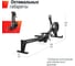 Гребной тренажер UNIXFIT Air Rower-X Black RMUARXB 2