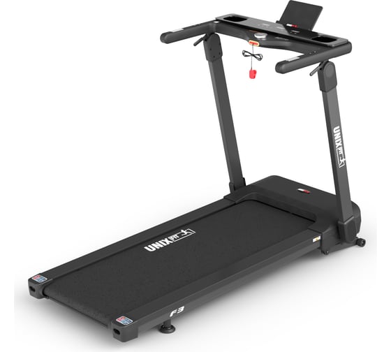 Беговая дорожка UNIXFIT Hi-tech F3 PLUS Space Grey TDHTF3PG