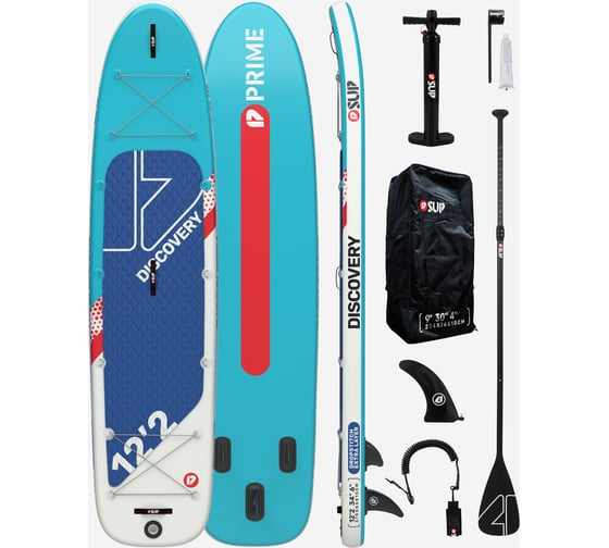 Сапборд PRIME RENTAL Series 12'6-34"-6", голубой 4680609709113