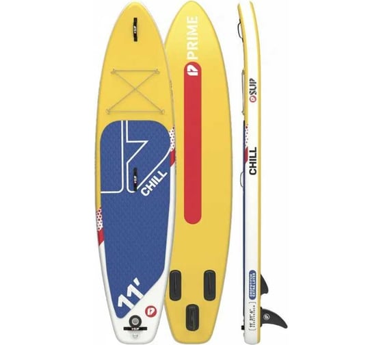 Сапборд PRIME CHILL SUP 11"x32"x6", желтый 4620131033270