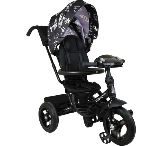 Велосипед 3-колесный Cosmoride LX-01ED, черный УТ-00005090