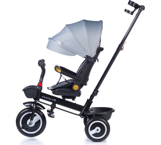 Трицикл Babyhit KIDWAY XT (BT200)-BLACK GREY 4610088642724