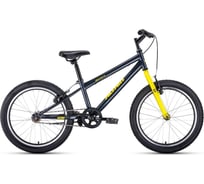Велосипед ALTAIR MTB HT 20 1.0 рост 10.5, 2019-2020, серый/желтый RBKT01N01008