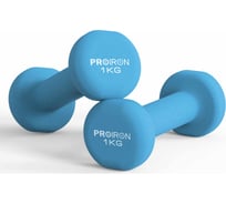 Гантели неопреновые PROIRON 2 шт по 1 кг, синие Г2010СНЕО