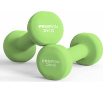 Гантели неопреновые PROIRON 2 шт по 2 кг Г2020НЕО