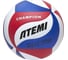 Мяч волейбольный клееный ATEMI CHAMPION (N) синтетическая кожа PU Soft, синий/белый/красный, 18 панелей, окружность 65-67 см 00-00009844 1