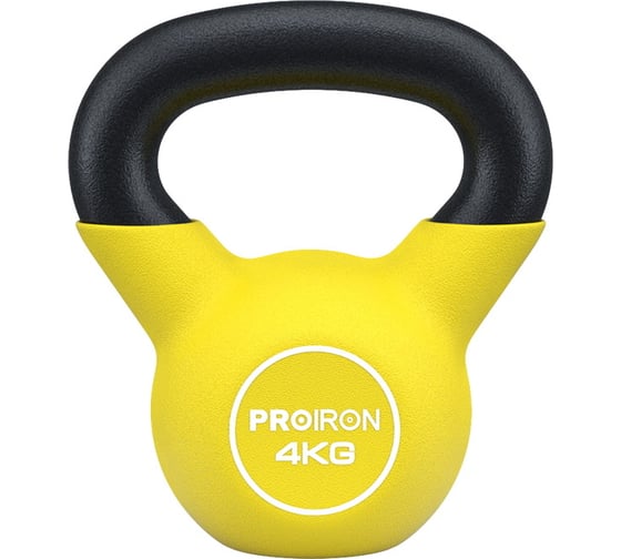 Гиря неопреновая PROIRON 4 кг ГИ1040НЕО 1