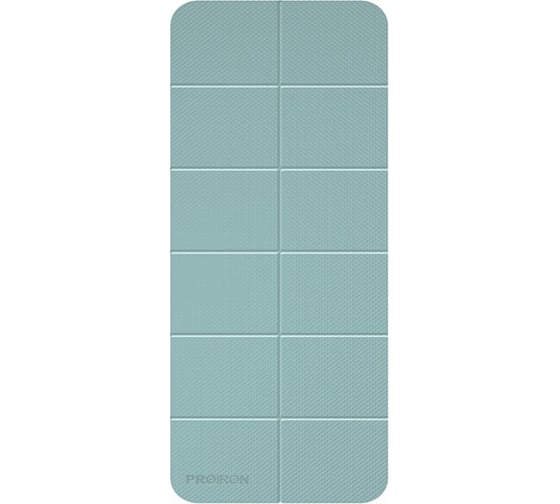 Коврик складной для йоги и фитнеса PROIRON 1830x610x6 мм, TPE, бирюзовый КС0603