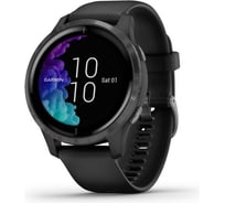 Смарт-часы Garmin Venu, GPS, Wi-Fi, Black/Slate, E.EU 010-02173-13