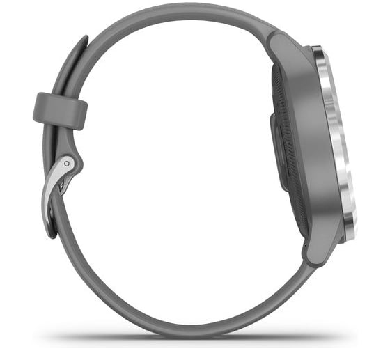 Смарт-часы Garmin vivoactive 4S, GPS, Wi-Fi, Powder Gray/Silver, E.EU 010-02172-03