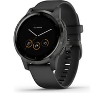 Смарт-часы Garmin vivoactive 4S, GPS, Wi-Fi, Black/Slate, E.EU 010-02172-13