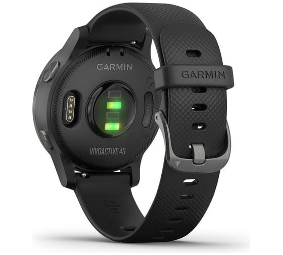 Смарт-часы Garmin vivoactive 4S, GPS, Wi-Fi, Black/Slate, E.EU 010-02172-13