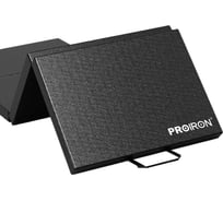 Спортивный мат PROIRON 244x91x5 см, 4 сложения, черный МС249Ч