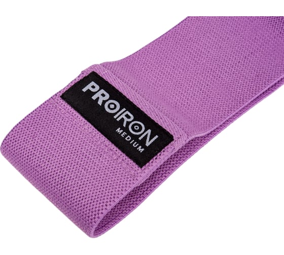 Резинка тканевая PROIRON 76x8 см, фиолетовая РТФ76