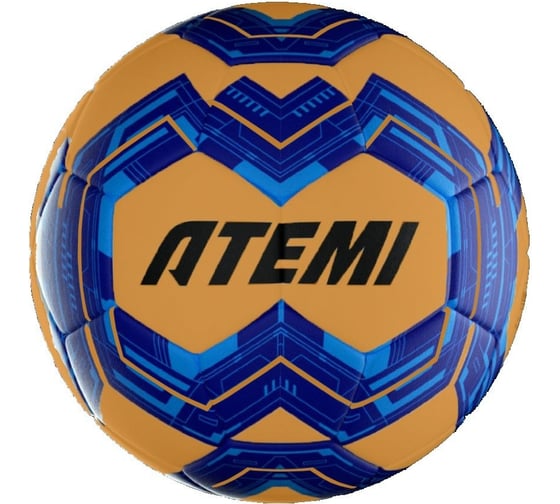 Мяч футбольный ATEMI WINTER TRAINING, синтетическая кожа ПУ, р.5, р/ш, окружность 68-70 00-00009861