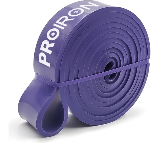 Эспандер ленточный PROIRON 27-45 кг, 2080x35x4.5 мм, фиолетовый ЭЛ2745