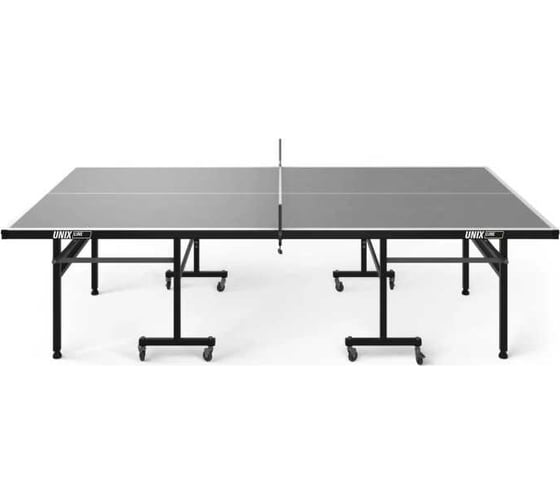 Всепогодный теннисный стол UNIXline outdoor 6 мм (grey) TTS6OUTGRY