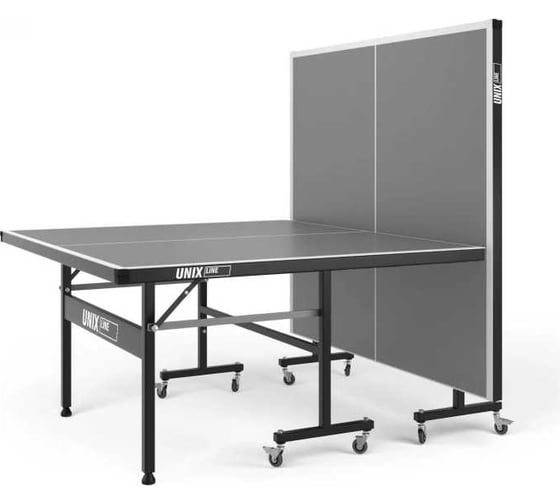 Всепогодный теннисный стол UNIXline outdoor 6 мм (grey) TTS6OUTGRY