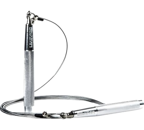 Скакалка LivePro Speed Jump Rope серебристый, 300 гр NL LP8283H SR-00-00