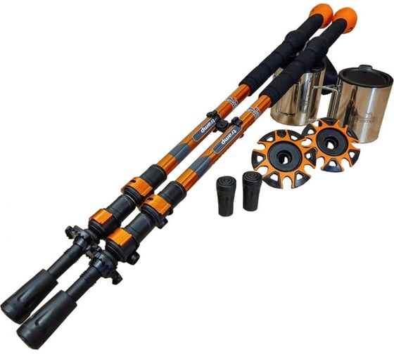Треккинговые палки Tramp Expedition 140 оранжевый TRR-001