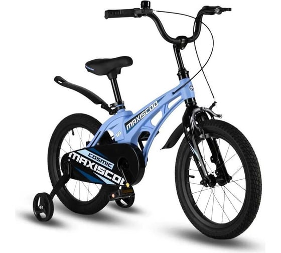 Велосипед детский Maxiscoo COSMIC Deluxe 18'' небесно-голубой матовый, 2024г MSC-C1833D 1
