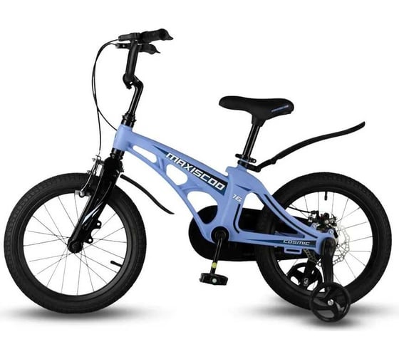 Велосипед детский Maxiscoo COSMIC Deluxe 18'' небесно-голубой матовый, 2024г MSC-C1833D
