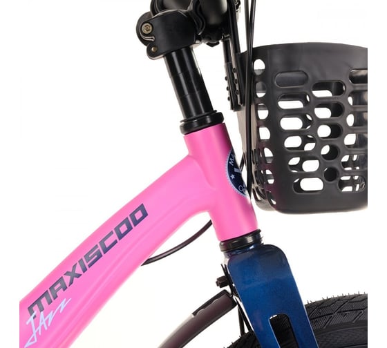Велосипед детский Maxiscoo JAZZ Pro 14'' розовый матовый, 2024г MSC-J1432P