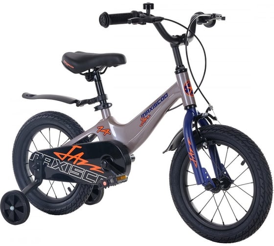 Велосипед детский Maxiscoo JAZZ Стандарт 18'' серый жемчуг, 2024г MSC-J1835