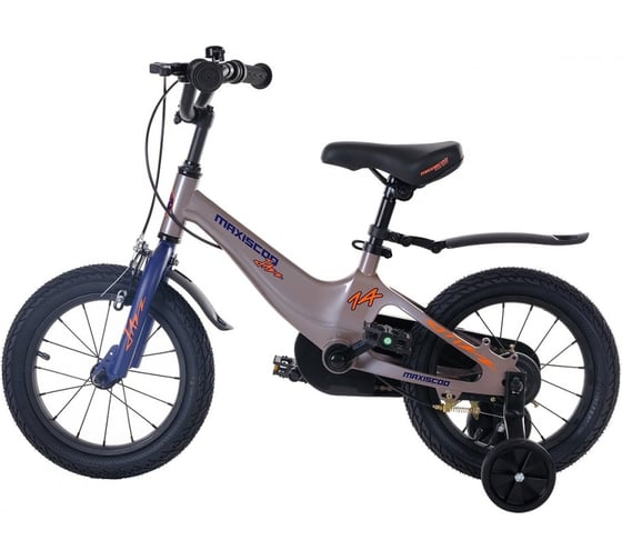 Велосипед детский Maxiscoo JAZZ Стандарт 18'' серый жемчуг, 2024г MSC-J1835