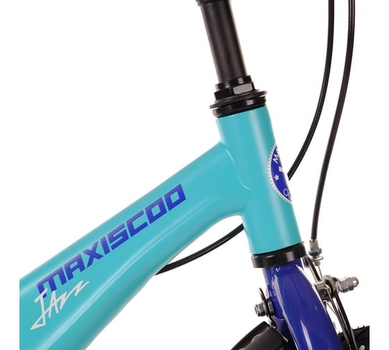Велосипед детский Maxiscoo JAZZ Стандарт 18'' мятный матовый, 2024г MSC-J1834