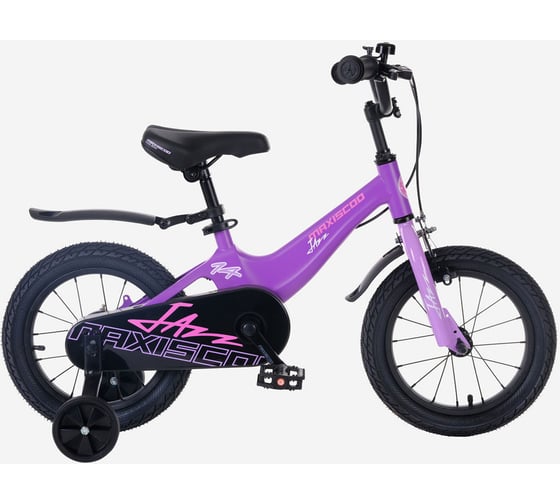 Велосипед детский Maxiscoo JAZZ Стандарт 18'' фиолетовый матовый, 2024г MSC-J1833