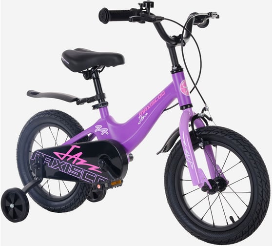 Велосипед детский Maxiscoo JAZZ Стандарт 18'' фиолетовый матовый, 2024г MSC-J1833