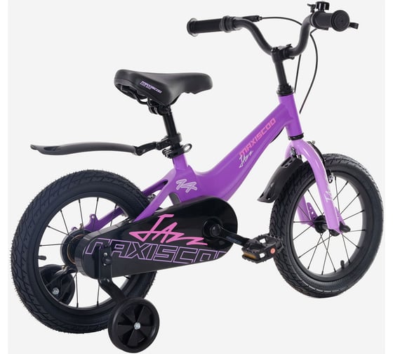Велосипед детский Maxiscoo JAZZ Стандарт 18'' фиолетовый матовый, 2024г MSC-J1833