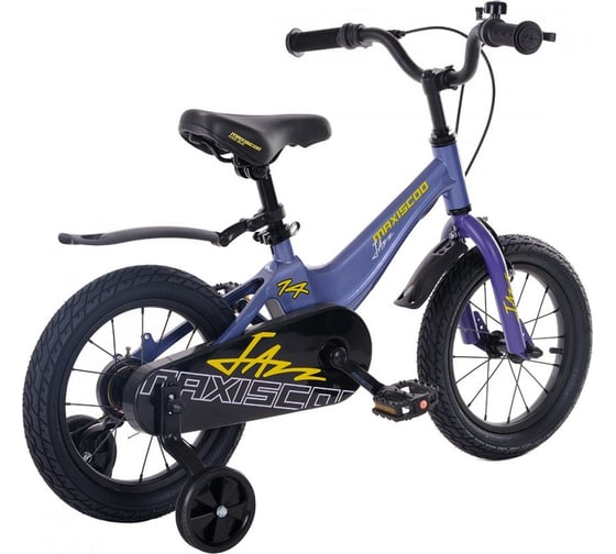 Велосипед детский Maxiscoo JAZZ Стандарт 18'' синий карбон, 2024г MSC-J1831