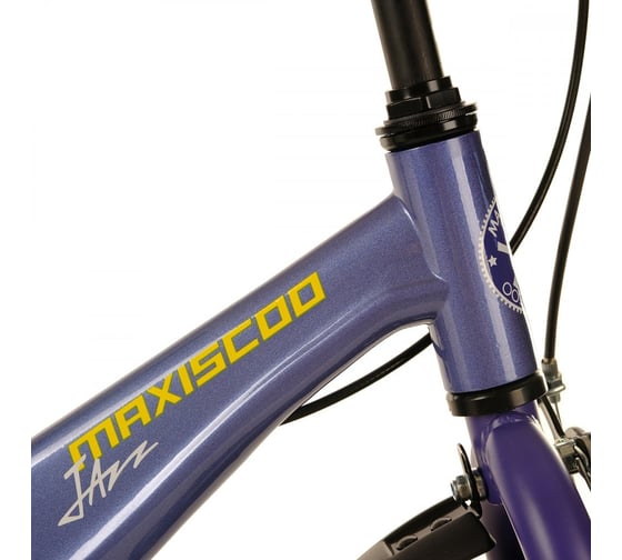 Велосипед детский Maxiscoo JAZZ Стандарт 18'' синий карбон, 2024г MSC-J1831