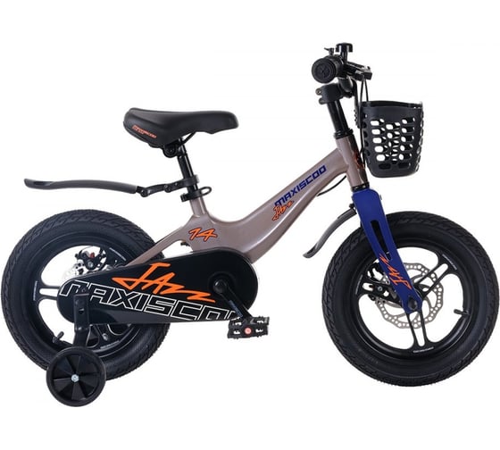 Велосипед детский Maxiscoo JAZZ Pro 14'', серый жемчуг, 2024 г MSC-J1435P 1