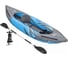Надувная байдарка BestWay Surge Elite X1 Kayak 305x91x40 см, алюминиевое весло 230 см, насос 62086, до 100 кг 65143 BW 20
